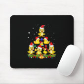 Duck Christmas Tree Mousepad (Mit Mouse)