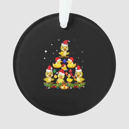 Duck Christmas Tree Ornament (Vorderseite)