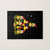Duck Christmas Tree Puzzle (Horizontal)