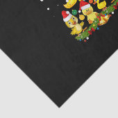 Duck Christmas Tree Seidenpapier (Ausschnitt)