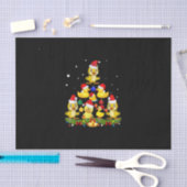 Duck Christmas Tree Seidenpapier (Handwerk)