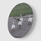 Duck Clock Große Wanduhr (Winkel)