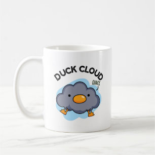Duck Cloud Funny Weather Puff Kaffeetasse