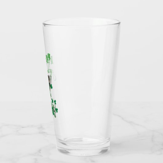 Duck Clover Happy Go Lucky St Patrick's Day Glas (Links)
