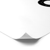 Duck Coffee Funny Drink Pub Poster (Ecke)