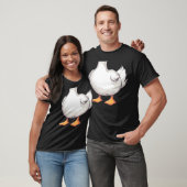 Duck Costume Halloween Adult Duck Face Costume Fun T-Shirt (Unisex)