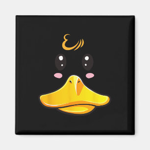 Duck Costume Niedlich Rubber Ducky Face Halloween Magnet