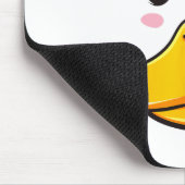 Duck Costume Niedlich Rubber Ducky Face Halloween Mousepad (Ecke)