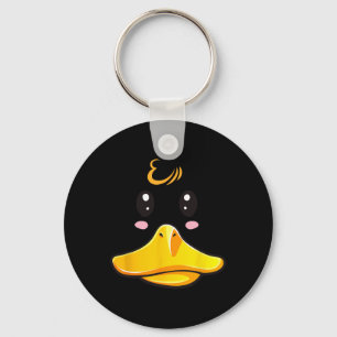 Duck Costume Niedlich Rubber Ducky Face Halloween Schlüsselanhänger
