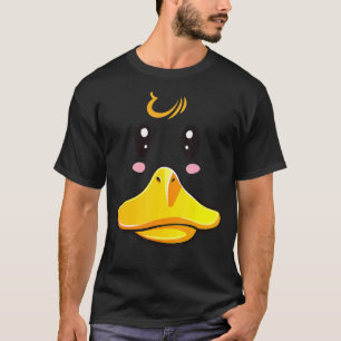 Duck Costume Niedlich Rubber Ducky Face Halloween  T-Shirt