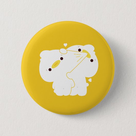 Duck Couple Button (Vorderseite)
