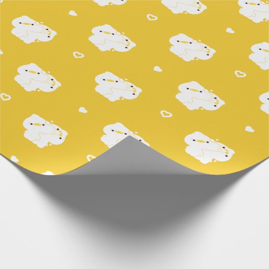 Duck Couple Geschenkpapier (Ecke)