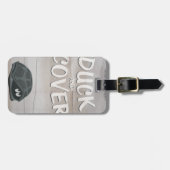 Duck & Cover Gepäckanhänger (Vorderseite horizontal)