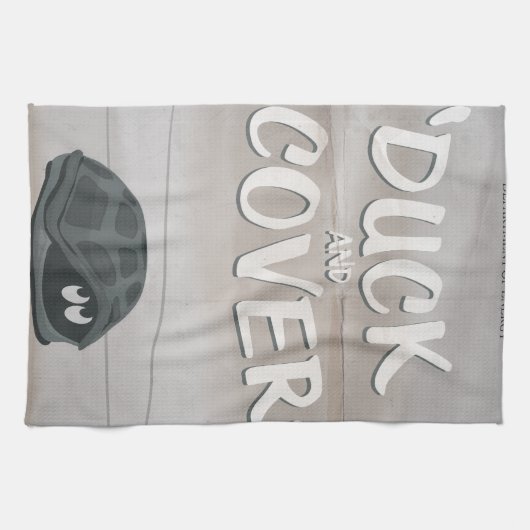 Duck & Cover Handtuch (Horizontal)