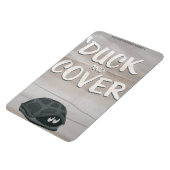 Duck & Cover Magnet (Linke Seite)