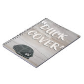 Duck & Cover Notizblock (Linke Seite)