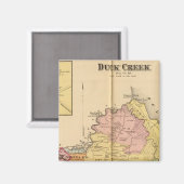 Duck Creek Magnet (Vorderseite/Rückseite)