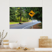 Duck Crossing Poster (Küche)