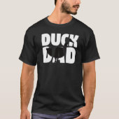 Duck Dad Duck Lover For Fathers Gamekeepers Zooke T-Shirt (Vorderseite)