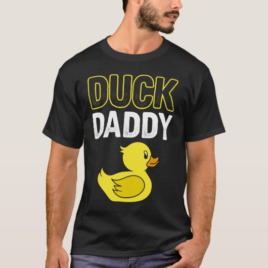 Duck Daddy Funny Duck Vater T-Shirt (Vorderseite)