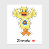 Duck Darts Bullseye Aufkleber (Blatt)