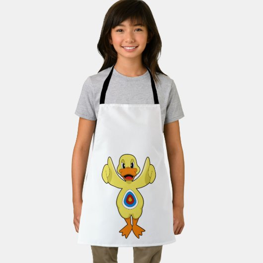 Duck Darts Bullseye Schürze (Insitu)