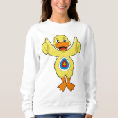 Duck Darts Bullseye Sweatshirt (Vorderseite)
