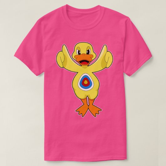 Duck Darts Bullseye T-Shirt (Design vorne)