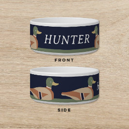 Duck Decoy Navy Dog Cat Pet Napf