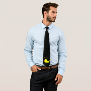 Duck Design Personalisiert Krawatte
