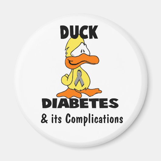 Duck Diabetes und seine Komplikationen Magnet (Vorne)