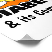 Duck Diabetes und seine Komplikationen Poster (Ecke)