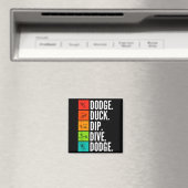 Duck Dip Dive I Ball Games I Funny Dodgeball Magnet (In Situ (Geschirrspüler))