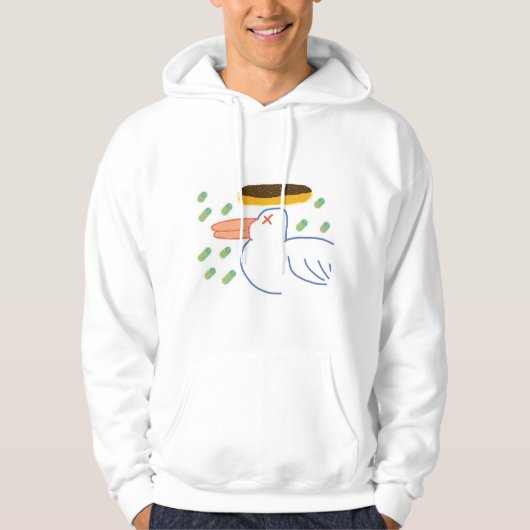 Duck & Donut Hoodie (Vorderseite)