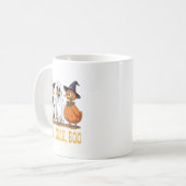 Duck Duck Boo Funny Halloween Kostüm Hexenmeister Kaffeetasse (Vorderseite Links)