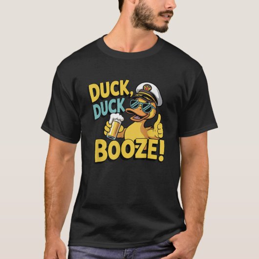 Duck Duck Booze Funny Cruise Family Matching Cruis T-Shirt (Vorderseite)