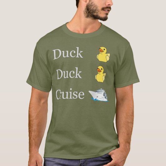 Duck Duck Cruise Ducks - Familie T-Shirt (Vorderseite)