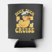 Duck Duck Cruise Funny Family Kreuzfahrt Match Dosenkühler (Vorderseite)