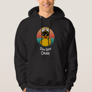 Duck Duck Cruise Ship Family Cruising Rubber Duck Hoodie