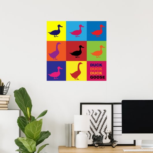 Duck Duck Duck Goose Poster (Heimbüro)