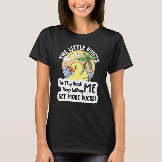 Duck Duck Eigentümer Rubber Duck Rubber Ducks T-Shirt (Vorderseite)