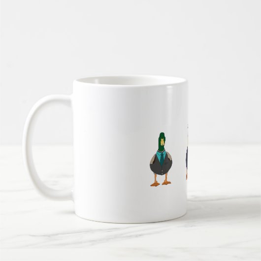 Duck, Duck, Gänse, Tasse (Links)