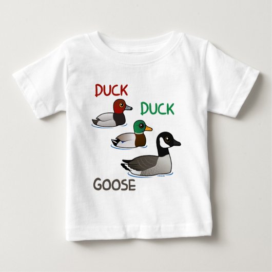 Duck Duck Goose Baby T-shirt (Vorderseite)
