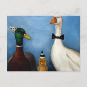 Duck Duck Goose Postkarte (Vorderseite)