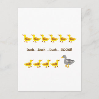 Duck Duck Goose Postkarte