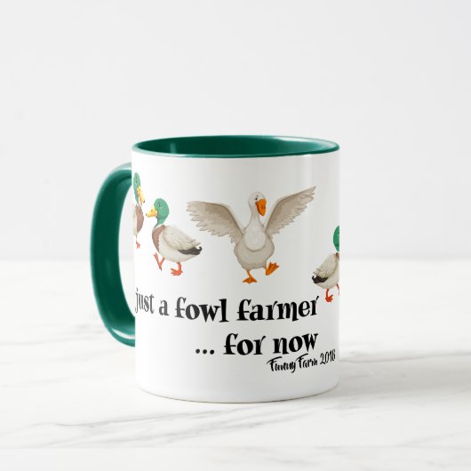 Duck Duck Goose Tasse (Vorderseite Links)