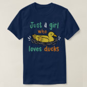 Duck Duck Lover Bauer T-Shirt (Design vorne)
