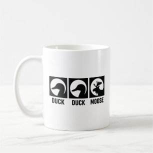 Duck Duck Moose Kaffeetasse