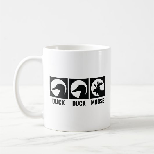 Duck Duck Moose Kaffeetasse (Links)