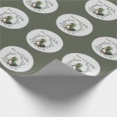 Duck Duck Oh Babydusche zum Thema Babydusche Geschenkpapier (Ecke)
